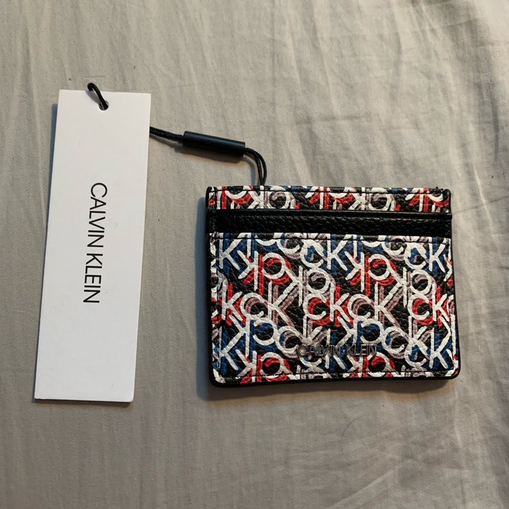 New CK Logo Card Case